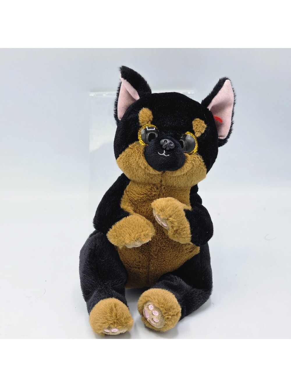 Ty Beanie Baby Bellies - FRITZ the Doberman Dog (6 Inch) Plush Toy 2024